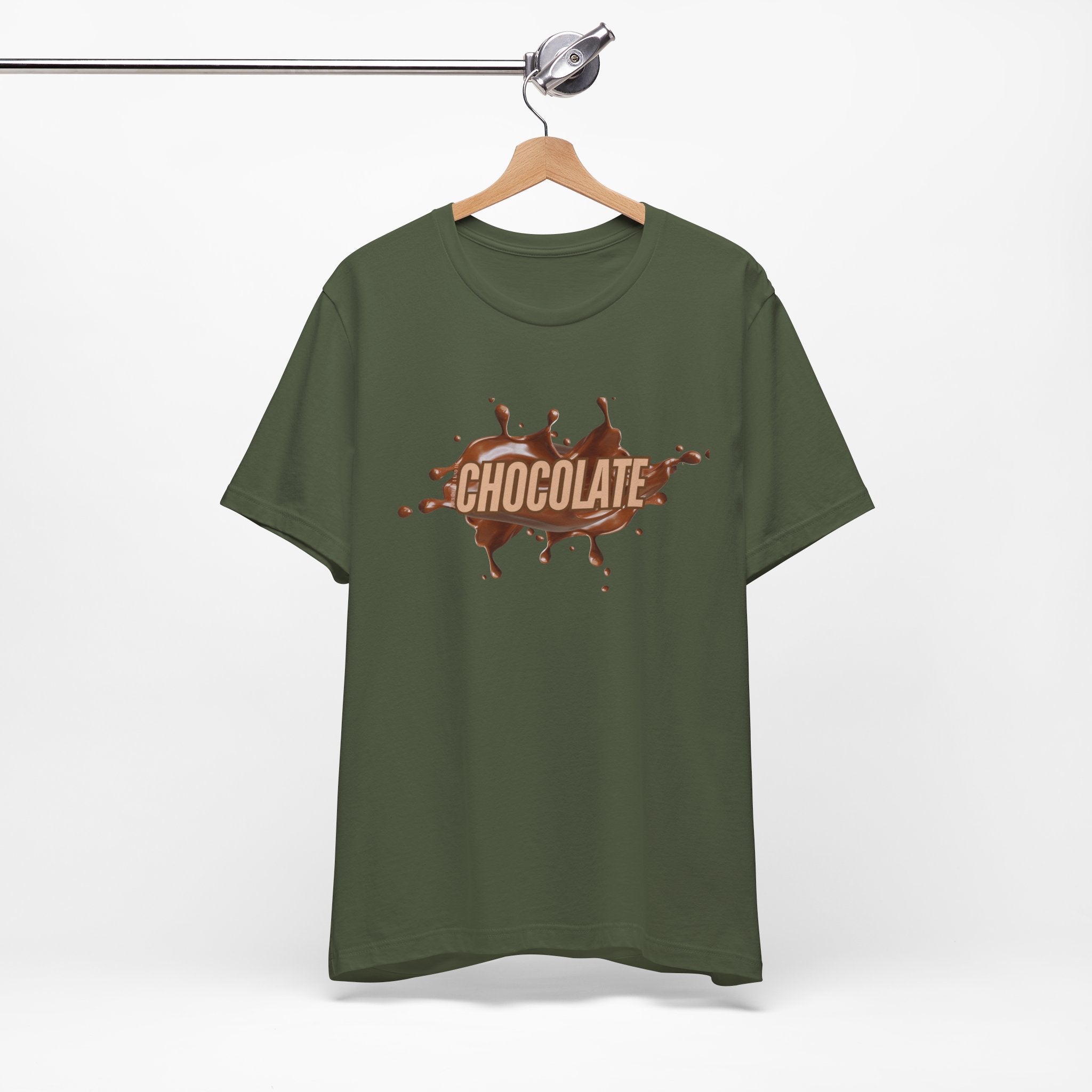 Chocolate Unisex Short Sleeve Tee